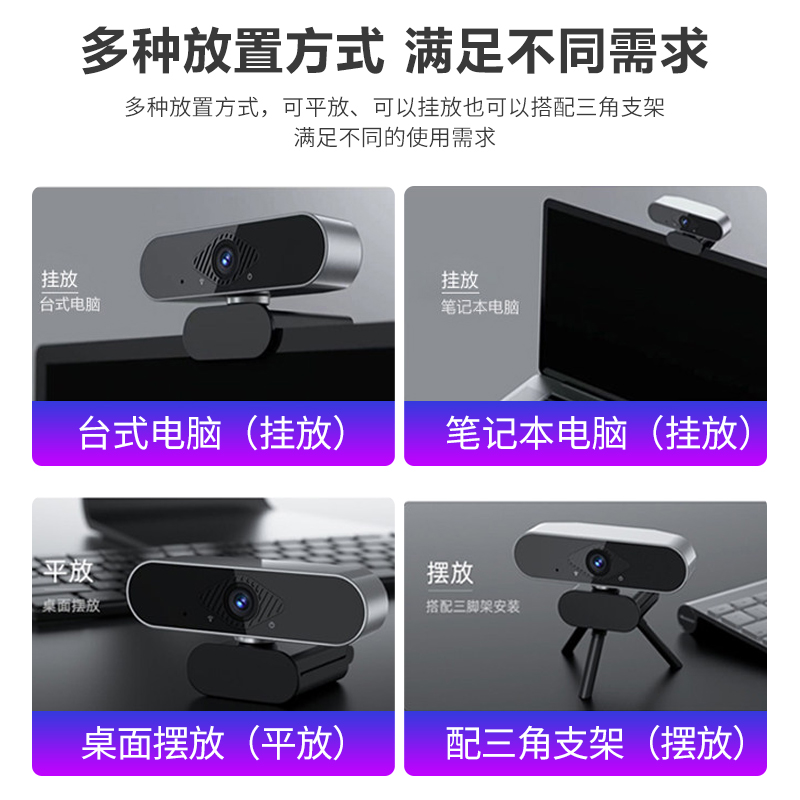 泰迪信TADISUN LY-YDC4-YT30-QAI移动智家智能电脑摄像头高清大图