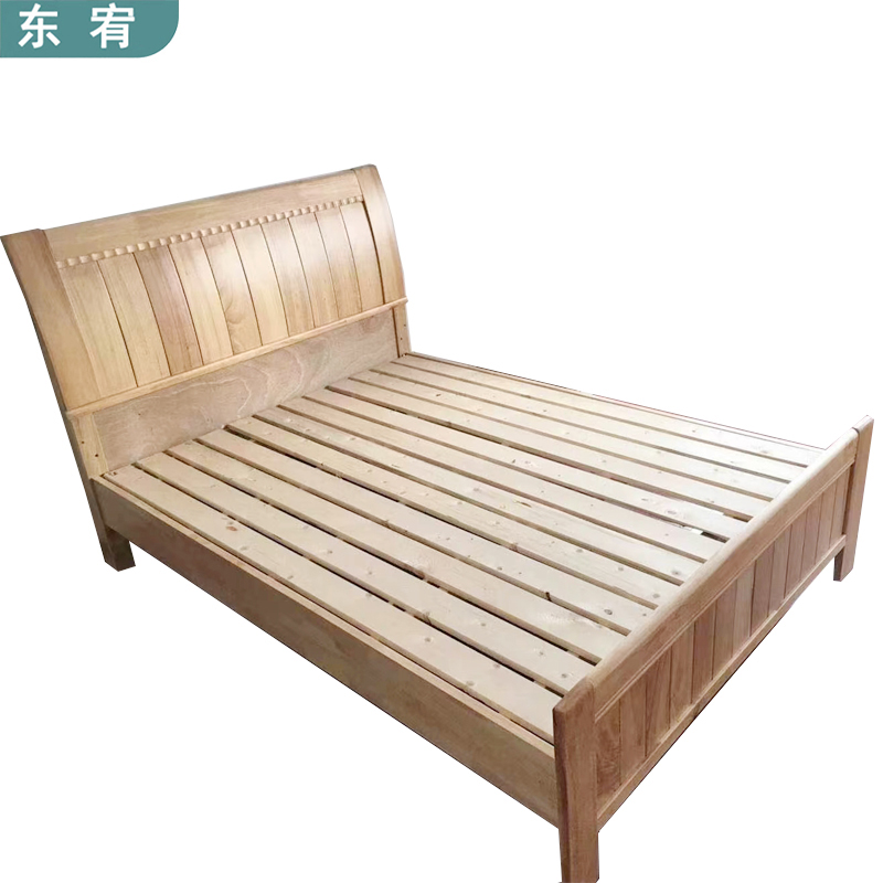 东宥 实木床1.5米 1500*2000mm张高清大图
