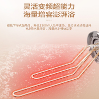 Leader海尔出品电热水器60升P3一级能效3300W变频速热健康抑菌安全防电墙家用储水式卫生间洗澡