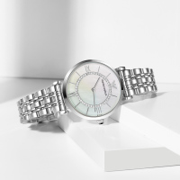 阿玛尼(EMPORIO ARMANI)欧美品牌女士石英表满天星 腕表镶钻时尚钢带女表质保两年AR1908