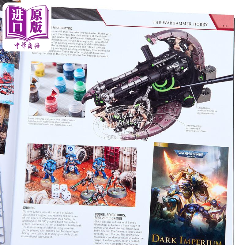 [正版]战锤40k指南 英文原版 Warhammer 40000 The Ultimate Guide Gavin T高清大图