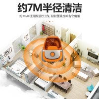 飞利浦(PHILIPS)卧式吸尘器家用有线1200W大功率除尘器手持大吸力扫地机 FC8085/81