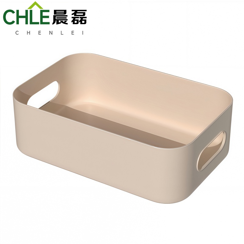 晨磊 收纳筐 奶茶黄 个高清大图