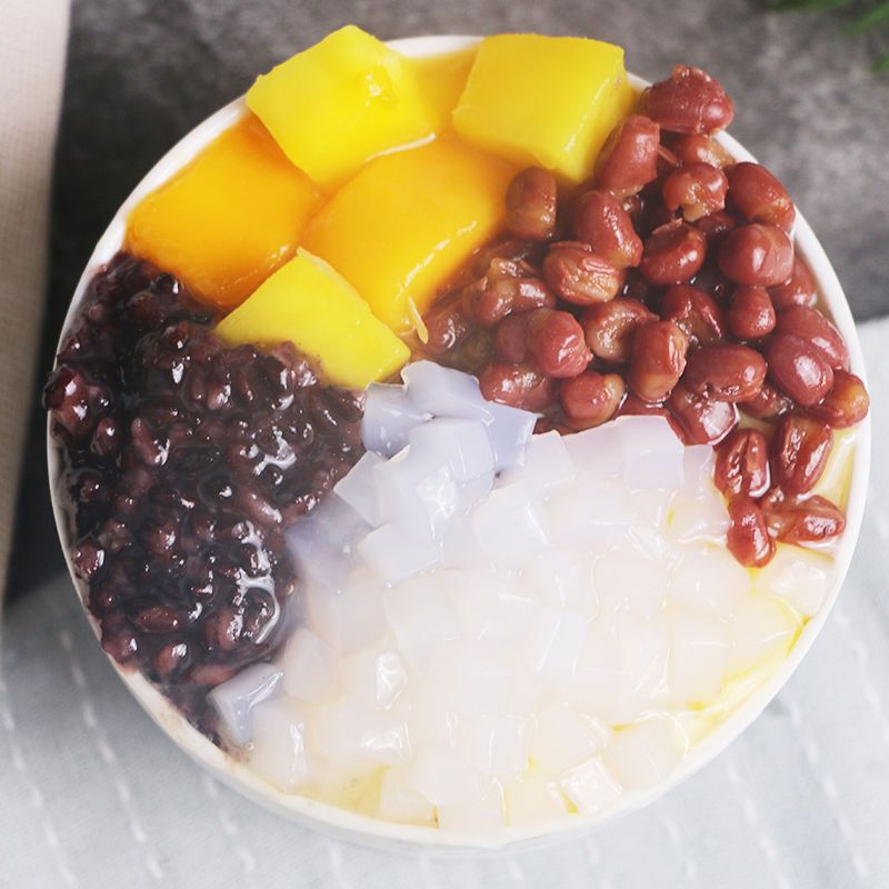大桶装椰果奶茶专用原味椰果粒甜品原料配料椰子果肉水晶果 2.6kg升级椰果(桶)
