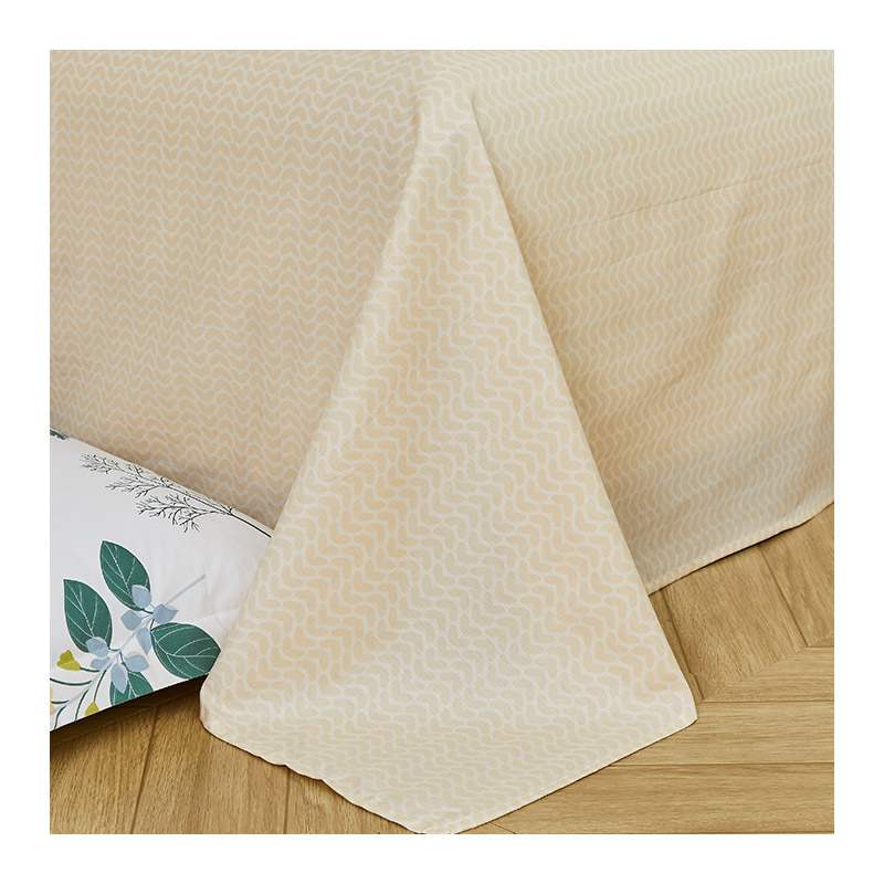 若叶之季 LT-TJ02 200*230cm 全棉活性印花四件套(计价单位:套)植物印花高清大图
