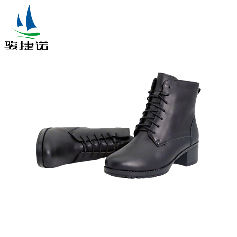 骏捷诺冬季防寒带跟羊毛靴女士102C 34-41码/双高清大图
