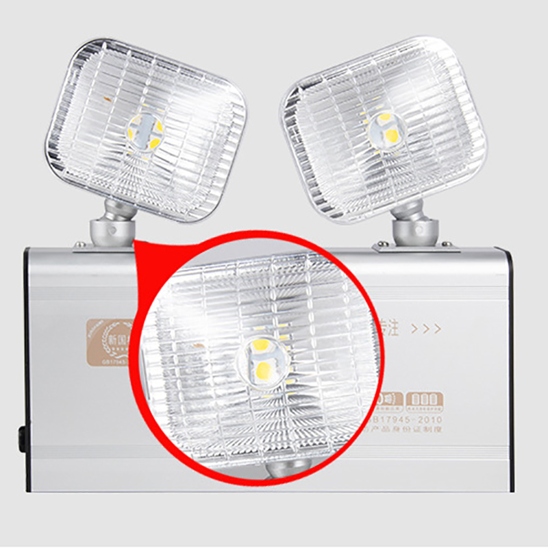 西瑞思 LED全铝高亮双头灯 消防应急灯XRS-YJPD 应急8小时/个高清大图