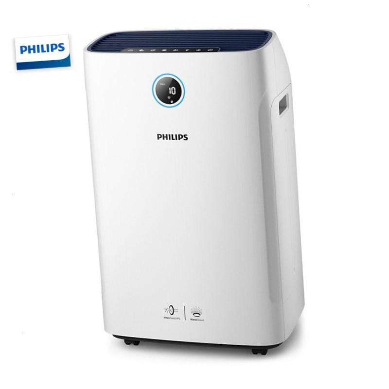 飞利浦(Philips) 空气净化器 加湿器家用除雾霾无雾静音带滚轮净化加湿一体机AC4926/00DJ点睛