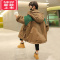 可莉允童装男童秋冬装洋气派克服棉服2022新款加绒加厚外套棉衣冬季款潮