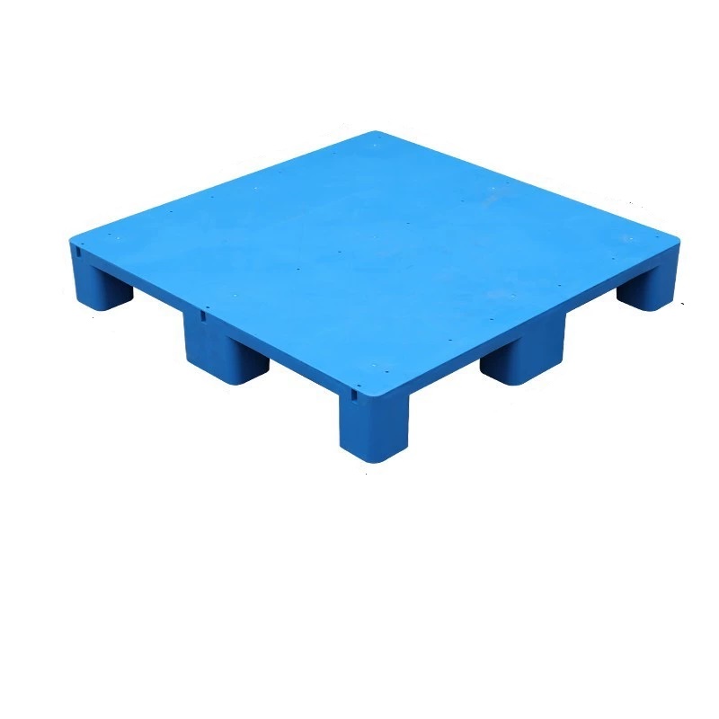 宁储 塑料托盘 平板九脚托盘 90*90*14cm 张高清大图