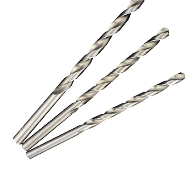 得力deli直柄麻花钻银7mm10个