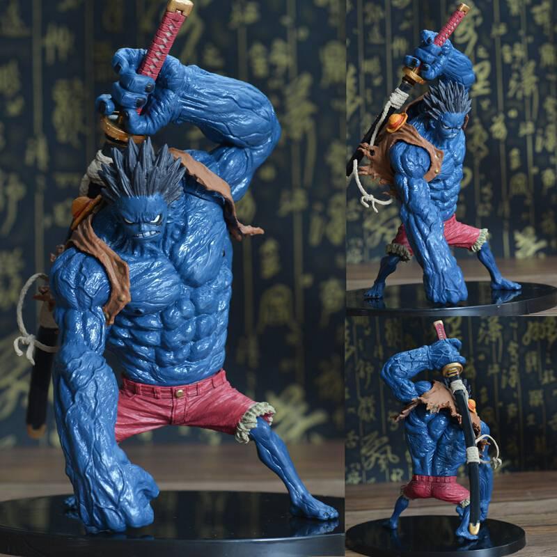 onepiece手办路飞四档二档三档蛇人海贼王公仔动漫生日摆件黑色