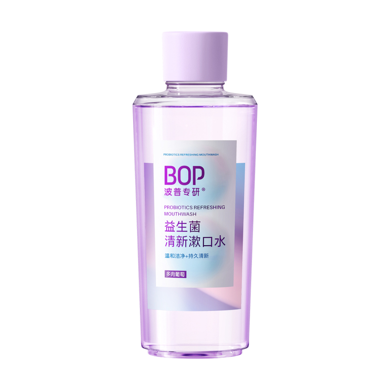 BOP波普专研益生菌清新漱口水多肉葡萄 500ml高清大图
