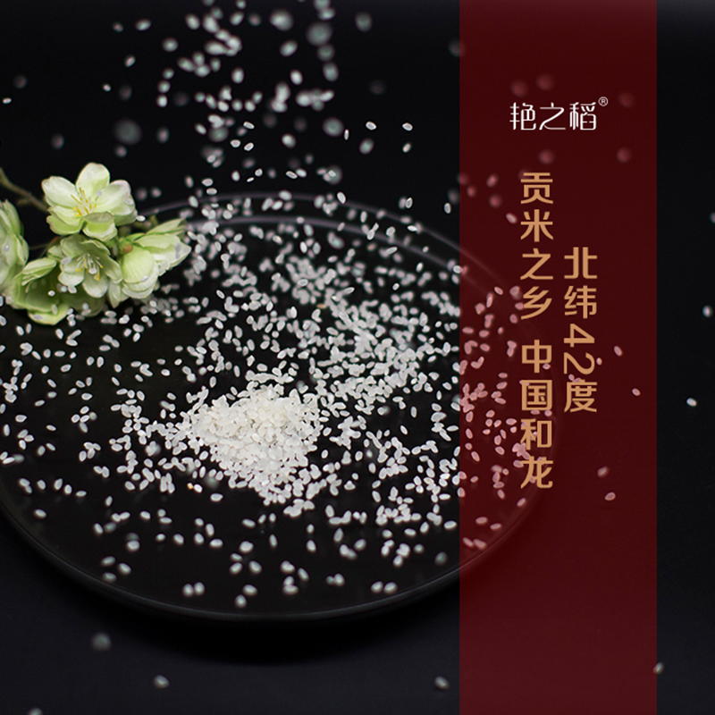 东北新米 宫廷御用 艳之稻小香町珍珠米5-10KG 延边黄金纬度稻田