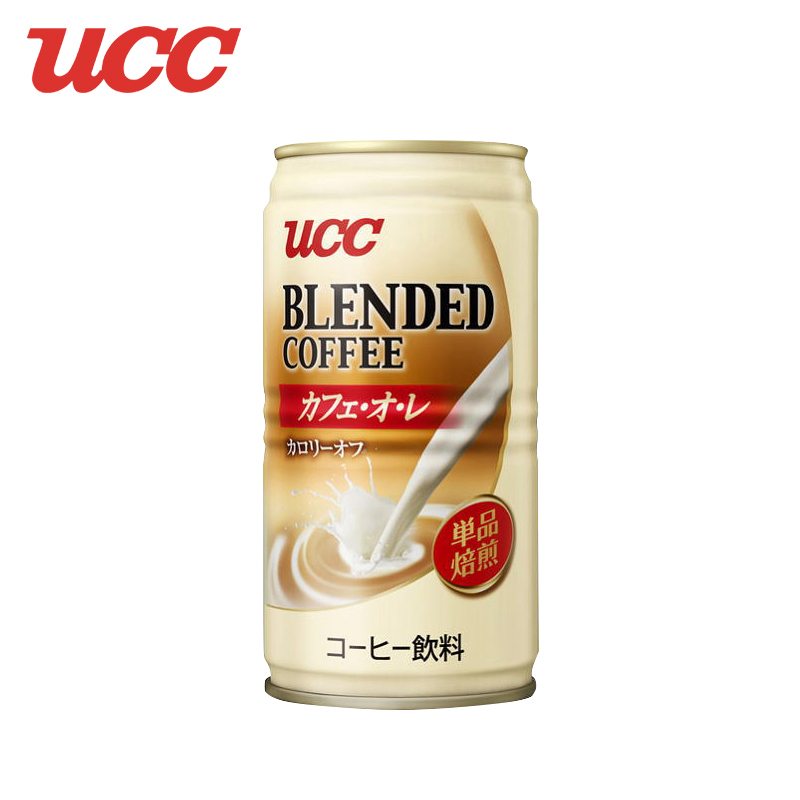 [焙煎牛奶味]悠诗诗(UCC)焙煎北海道牛奶咖啡饮料 185g/罐 进口咖啡 牛奶咖啡 冲调饮品 日本进口