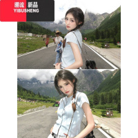 YIBUSHENG多巴胺奶系韩剧女主穿搭套装法式学院风甜美初恋系连衣裙子女季