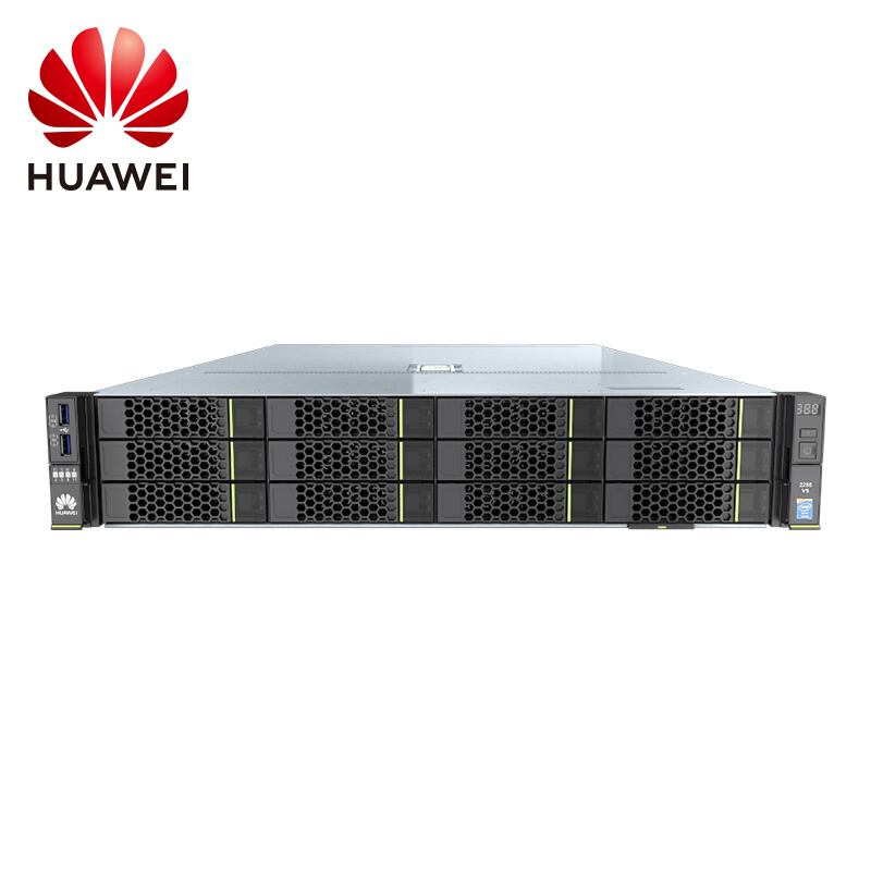 华为（HUAWEI） 2288H V5 服务器主机 （2*至强金牌5118 14*16GB 8*2000GB）定制高清大图