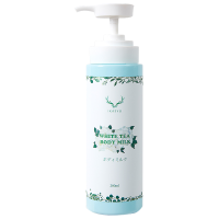 IKASYU/日本鹿秀因子 白茶身体乳沐浴露护肤套装280ml*2 玻尿酸保湿补水香体持久留香