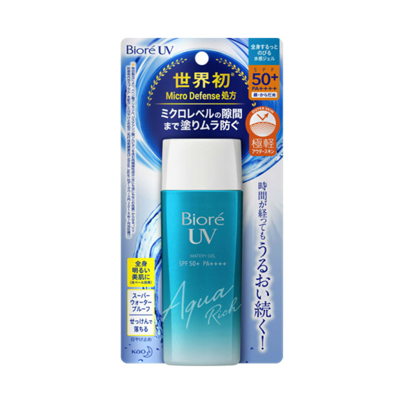 Bioré 碧柔 水感保湿清爽亮彩防晒啫喱 90毫升[到期时间2025-02-17]