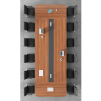 榭邦 办公家具 125办公桌 4.5米会议桌 4500*1500*750mm