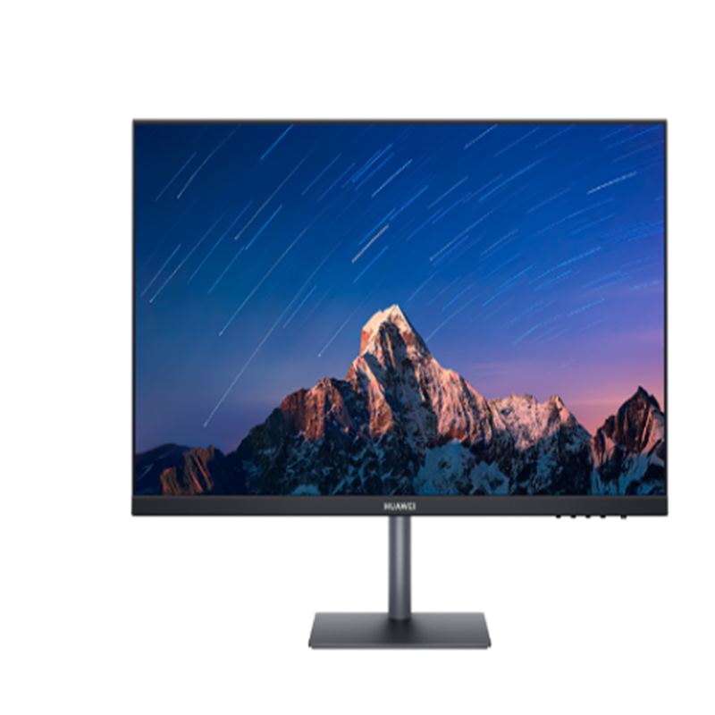 华为显示器238英寸灰色全面屏高清办公显示器窄边框90屏占比75hz刷新