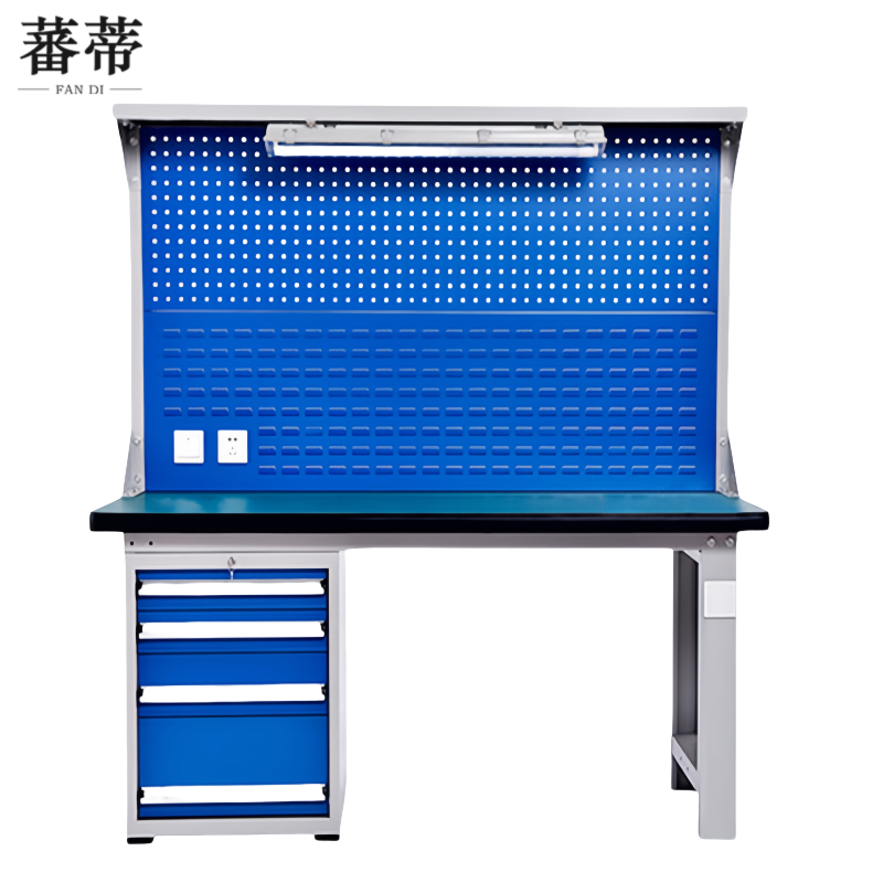 蕃蒂操作台1.2米+挂板+灯架台高清大图