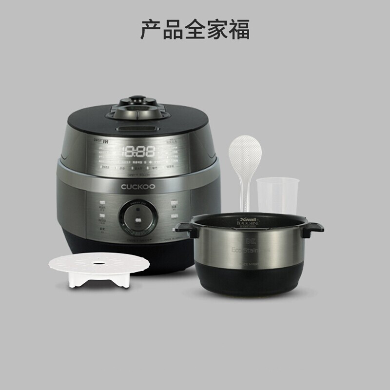 福库cuckoo电饭煲crpjhts0611fs韩国原装进口ih真高压双变压力可预约