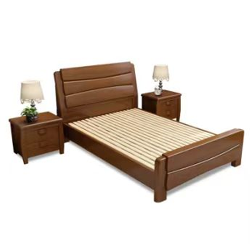 洋潭一木单人床JB012张