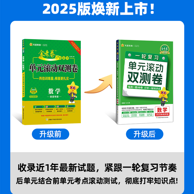 一轮复习❤️单元滚动双测卷 生物不定项[新高考版] [正版]2025版高考一轮复习金考卷单元滚动双测卷语文数学英语物理化高清大图