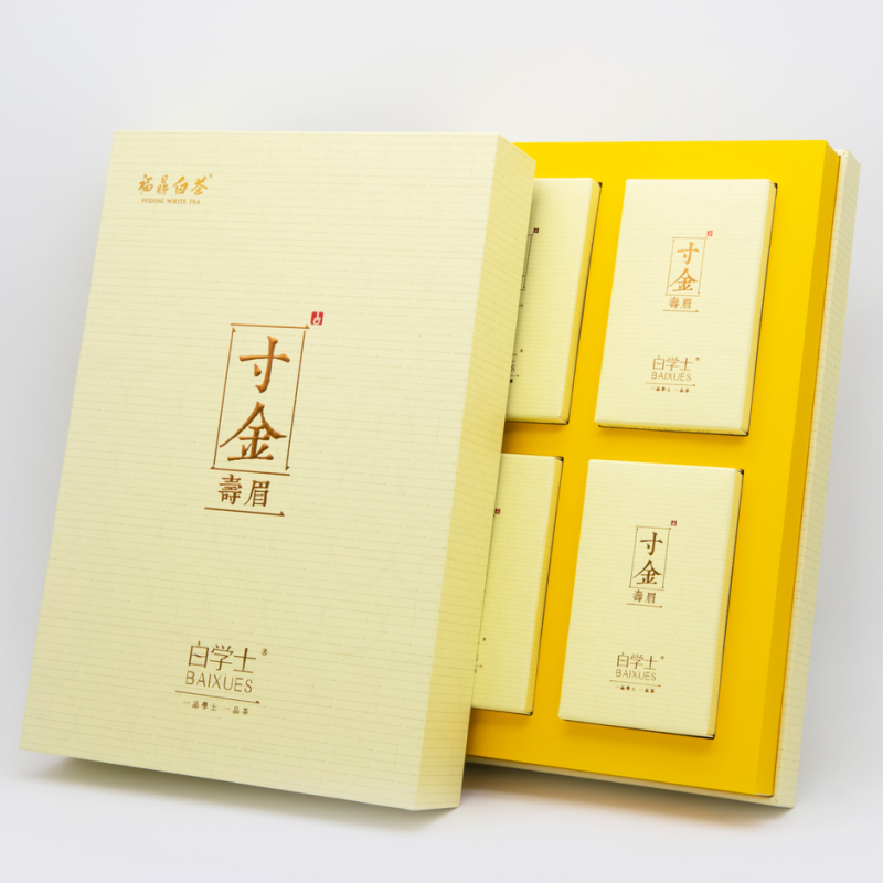 白学士寸金寿眉 福鼎白茶 老寿眉 茶叶饼茶