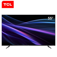 TCL 55P6 55英寸4K金属超窄边64位32核HDR人工智能LED液晶电视机