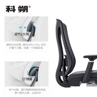 科朔 办公椅电脑椅弓形会议椅网布班前椅KS-D806