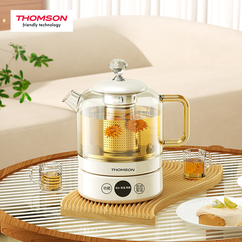 THOMSON汤姆逊煮茶器(多功能)一壶多用,具有煮茶,炖煮,保温多种功能高清大图