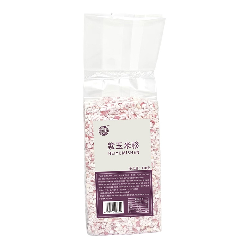 御佰秾 紫玉米糁420g YBN060.