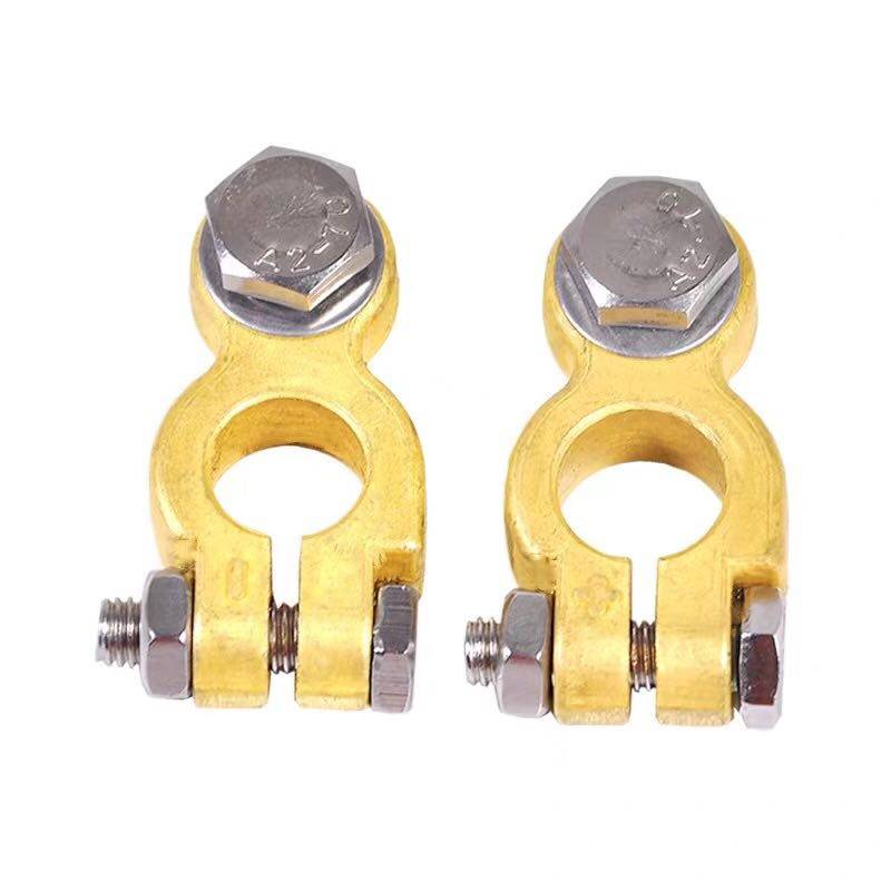 汽车通用型电瓶卡子单螺丝电瓶卡子视频