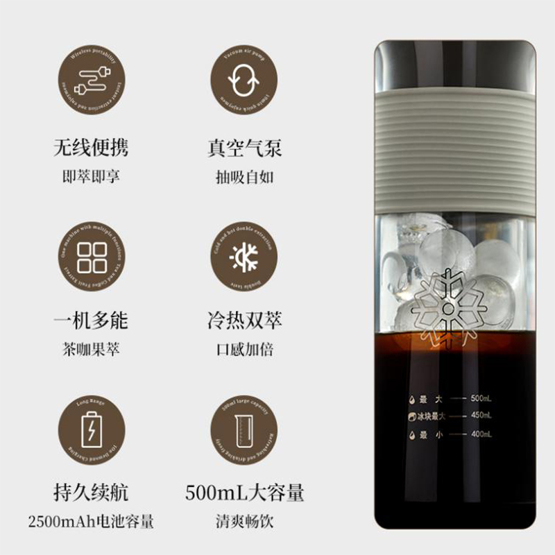 膳魔师(THERMOS)咖啡冷萃机高清大图