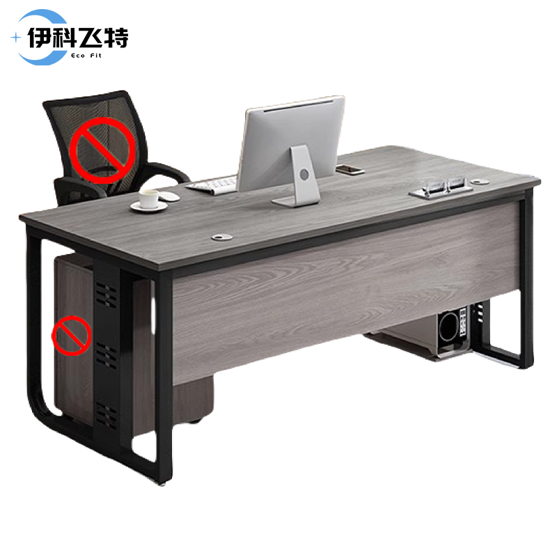 伊科飞特会议桌1000*600*740mm套高清大图