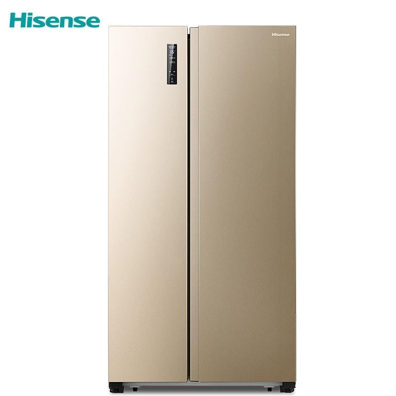 海信(Hisense) 535升 对开门冰箱 变频风冷无霜 电脑控温 家用(流光金)BCD-535WTVBP/Q