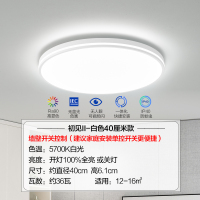 欧普照明卧室吸顶灯铂玉II 双层透光/36瓦白光/φ40cm【初见品质款】