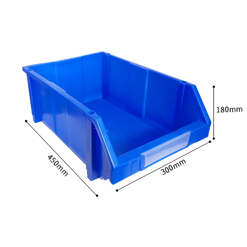 宁储 塑料零件盒 斜口物料盒 450*300*180mm 个高清大图