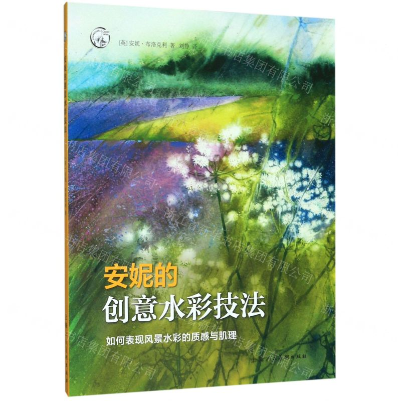[N]安妮的创意水彩技法(如何表现风景水彩的质感与肌理)/西方经典美术技法译丛-9787558614798高清大图