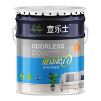 宣乐士 环保净味室内墙漆 墙面漆乳胶漆自刷水性油漆涂料 20KG 浅灰（单位：桶）