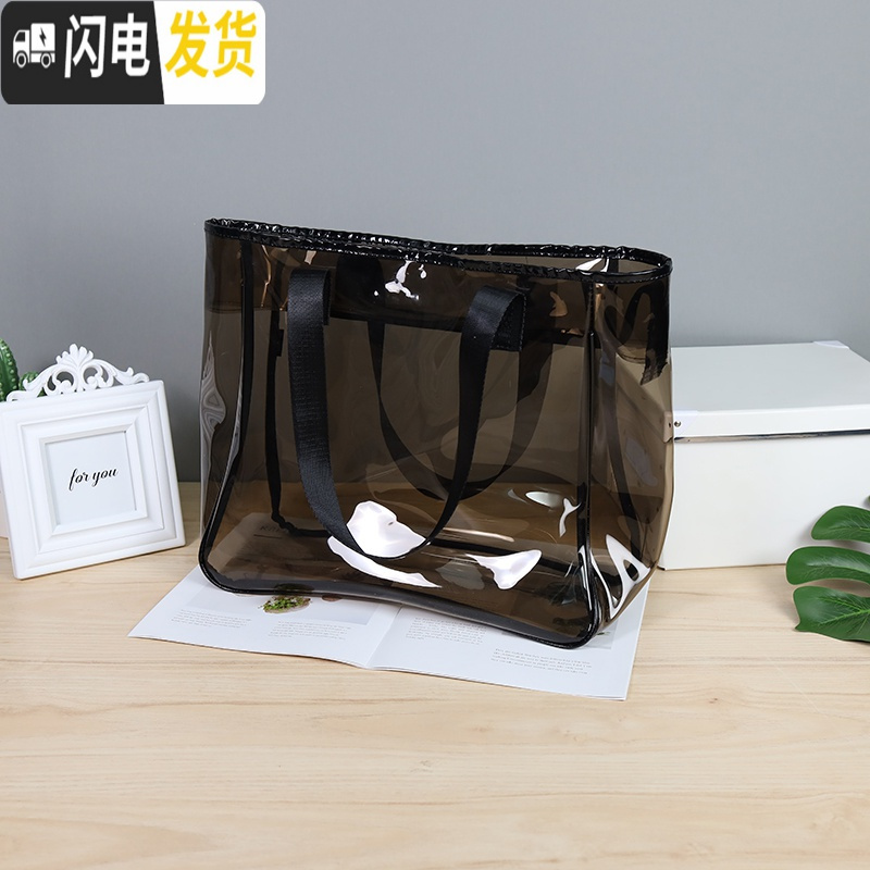 三维工匠健身洗漱包女洗澡包防水浴包浴兜游泳男士浴袋手提洗浴透明收纳包高清大图