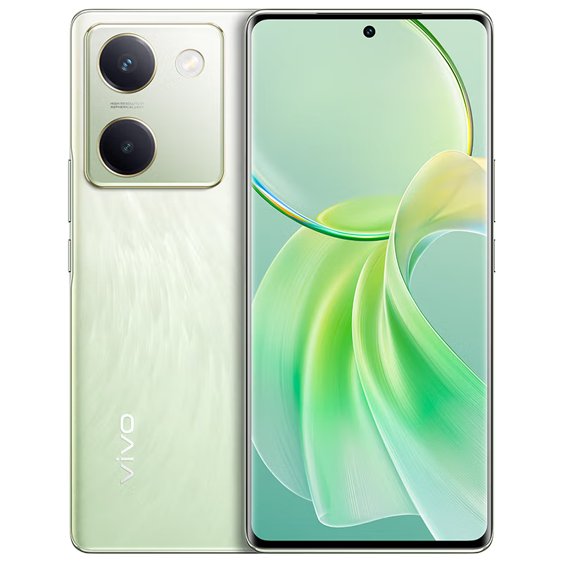 ]vivo Y100 琉云青 8GB+256GB 骁龙695 5G芯 5000mAh电池 44W充电 6400万OIS光学防抖 44W超快闪充 5G 快充 拍照 手机高清大图