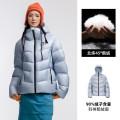 骆驼(CAMEL) A35CR28311中性款羽绒服 远山蓝 XS