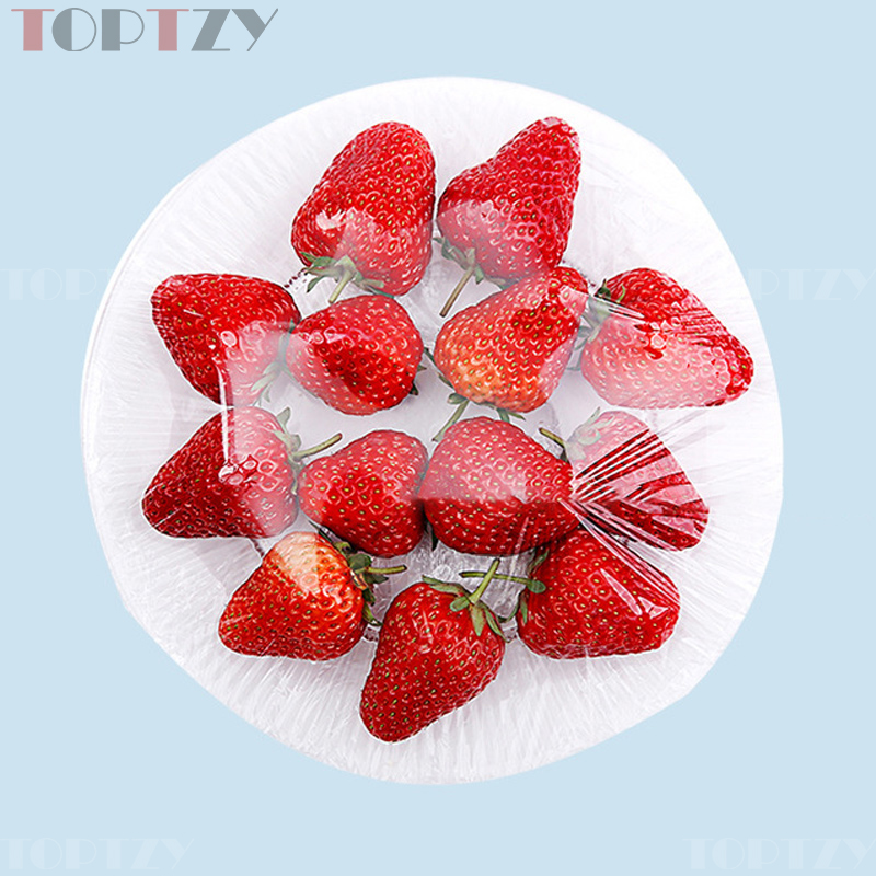 toptzy TZ5071208 保鲜膜大卷食品级PVC保鲜膜商用一次性保鲜膜 300*500mm高清大图