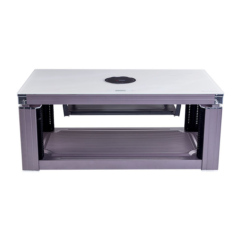 【下】火焰山茶几电暖炉升降烤火茶几取暖器升降长方形电暖桌取暖茶几