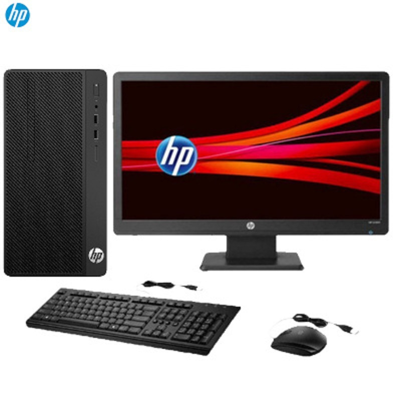 惠普(HP)288ProG4 MT商用台式机20.7英寸(I3-8100 4G 1T)