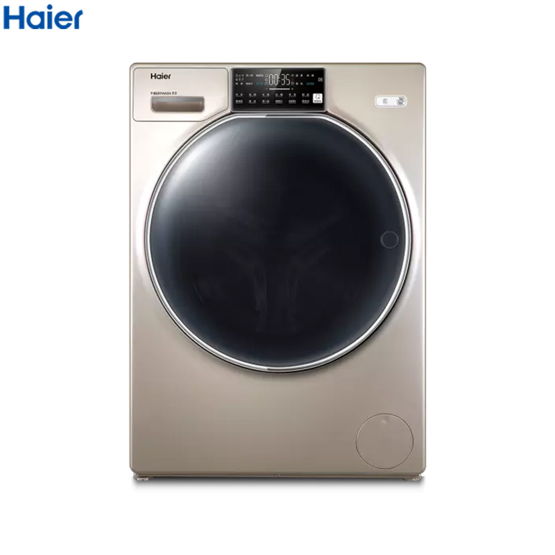 海尔(Haier)10公斤 全自动滚筒洗衣机 FAW10HD998LGU1 洗烘一体烘干 直驱变频 声波空气洗 家用除菌