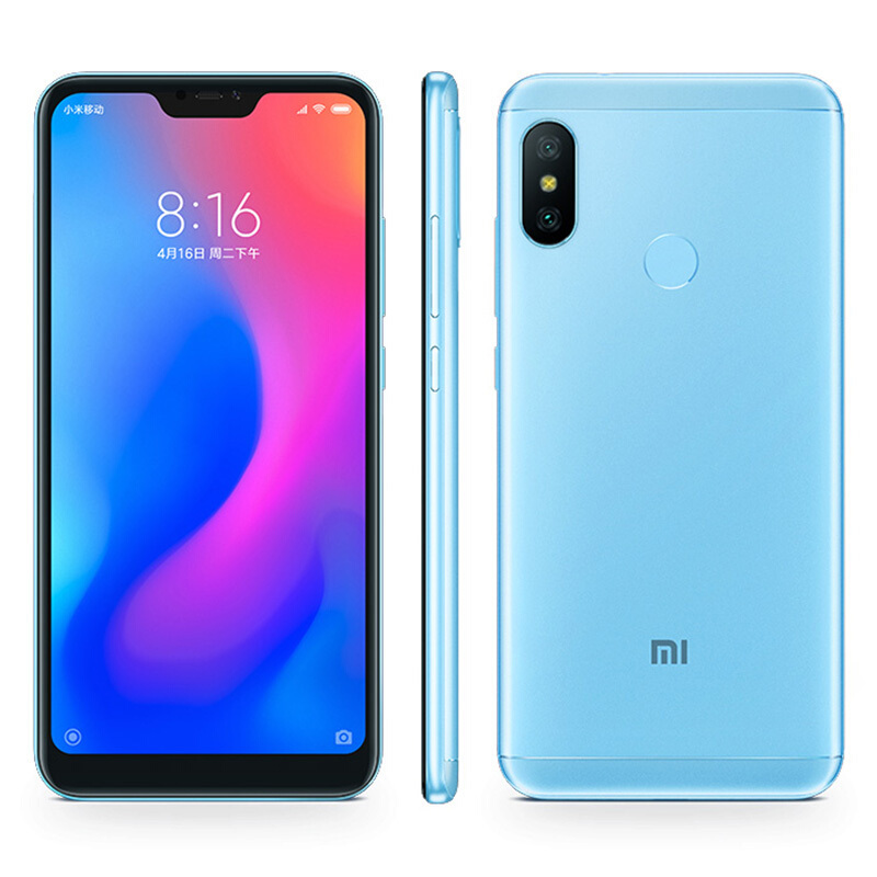 Xiaomi/小米 红米6 Pro 3GB+32GB 巴厘蓝 移动联通电信4G全网通手机